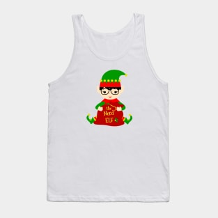 The Nerd Elf Family Matching Christmas 2020 Gift Tank Top